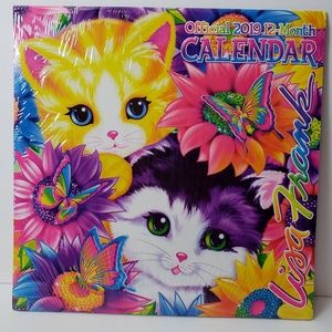Sealed LISA FRANK 2019 Retro 80's 2019 Calendar!